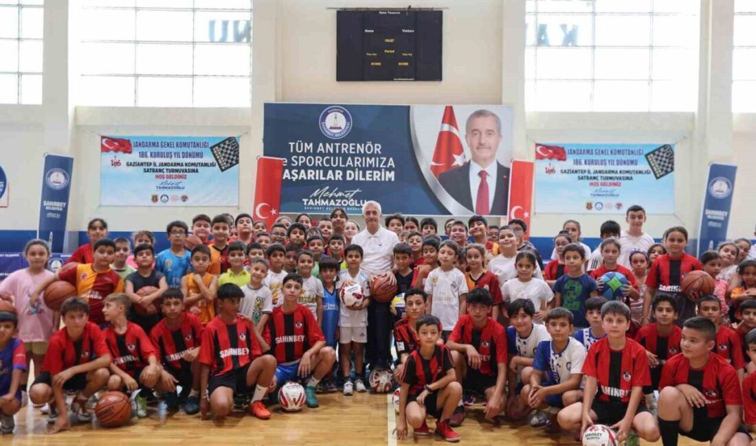 Şahinbey Belediye Başkanı Mehmet Tahmazoğlu, Şahinbey Belediyesi tarafından yaz tatilinde