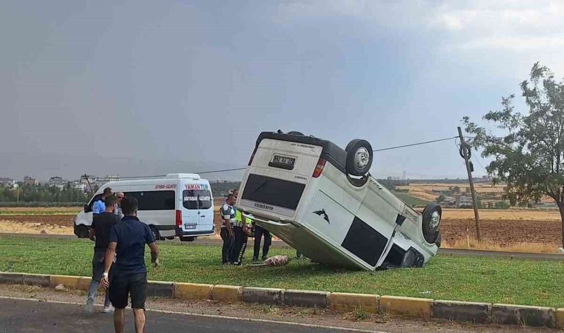 Gaziantep’in Yavuzeli ilçesinde ani bastıran sağanak yağış kazaya neden oldu.