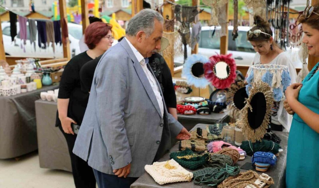 Talas Belediyesi’nin kadın girişimcilere destek amacıyla Maharetli Eller Kadın Girişimi