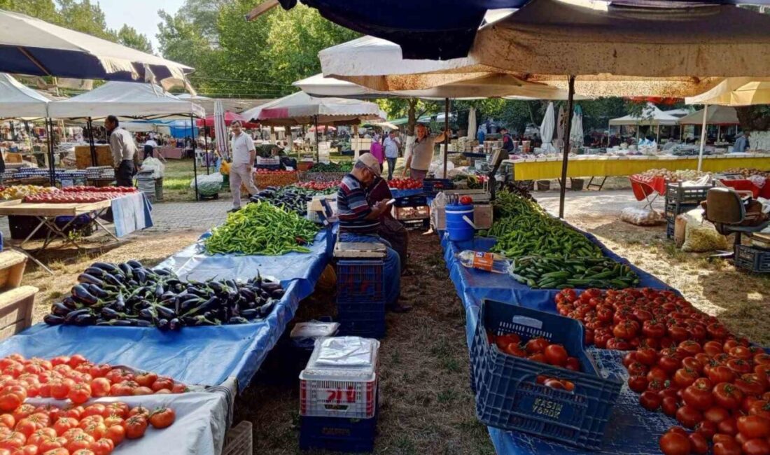 Isparta’nın Eğirdir ilçesinde geleneksel hale gelen Tarihi Pınar Pazarı Panayırı,
