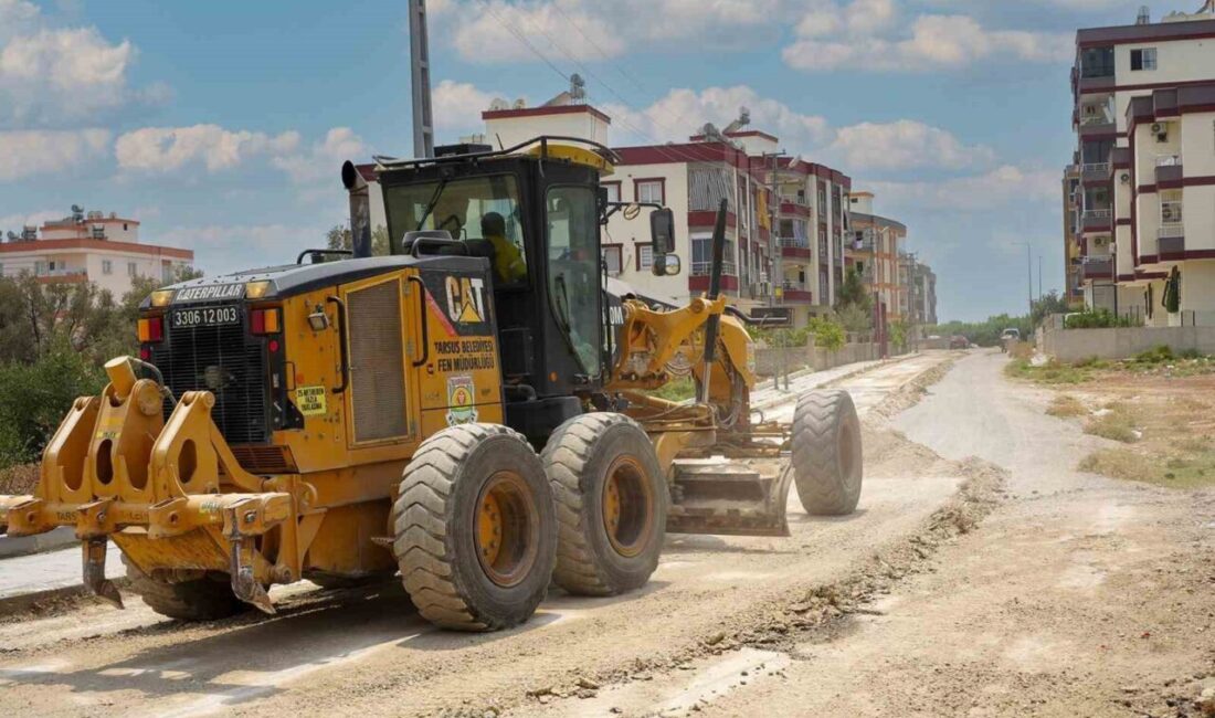 Tarsus Belediyesi, kent genelinde uzun süredir çözüm bekleyen yol sorunlarına