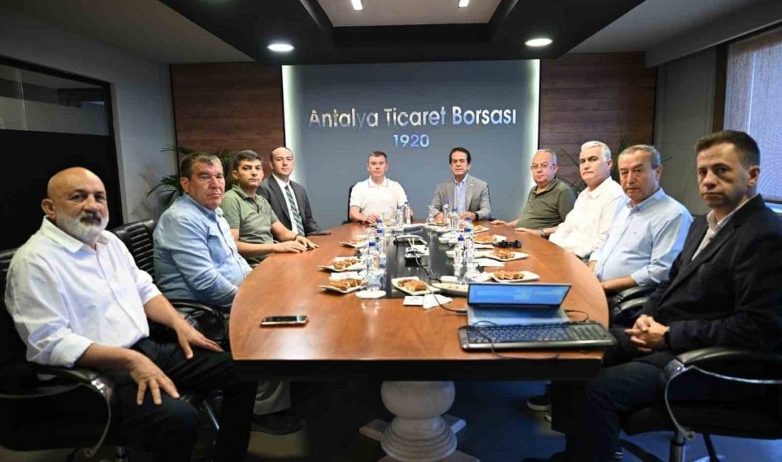 Tataristan Başbakan Yardımcısı ve Tarım-Gıda Bakanı Marat Ahmetov, Antalya Ticaret