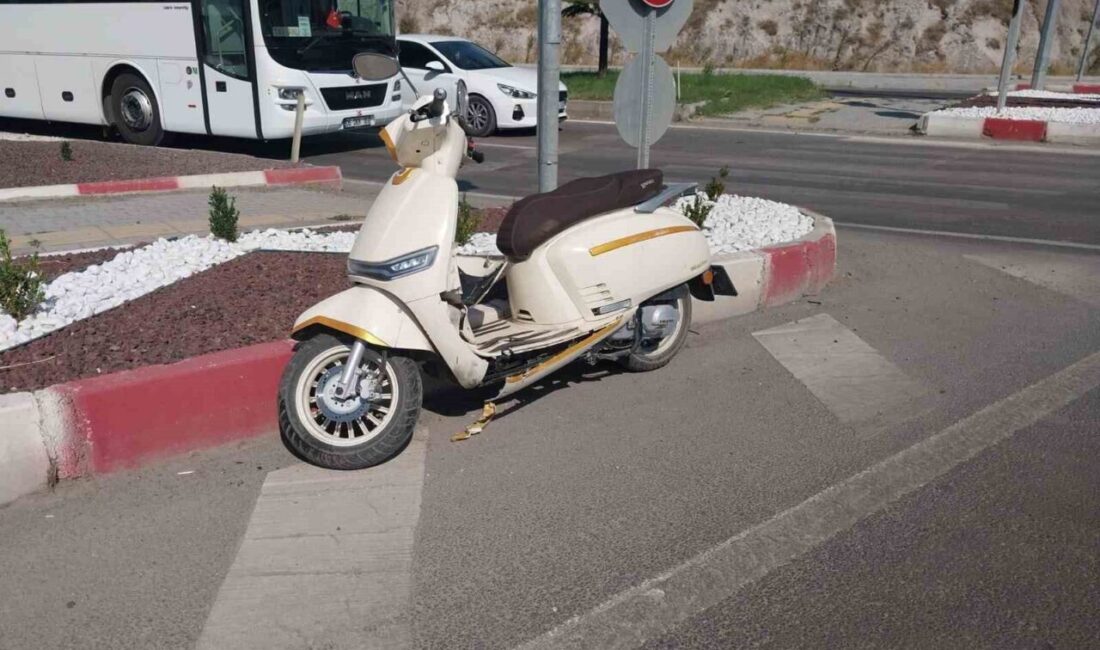 Kütahya’nın Tavşanlı ilçesinde 2 motosikletin çarpışması sonucu meydana gelen trafik