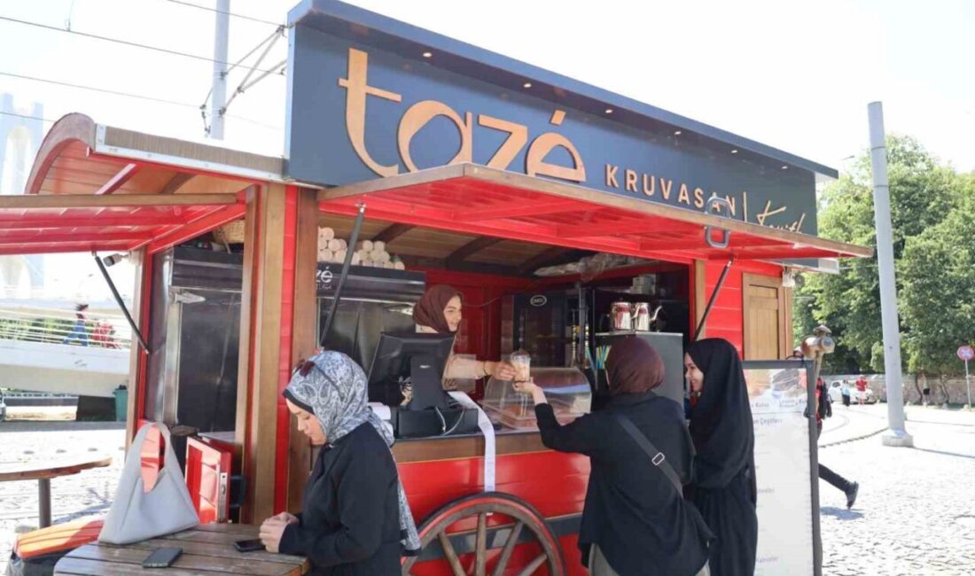 Kocaeli Büyükşehir Belediyesi iştiraklerinden Antikkapı A.Ş.’nin hayata geçirdiği “Taze Kruvasan&Kahve”