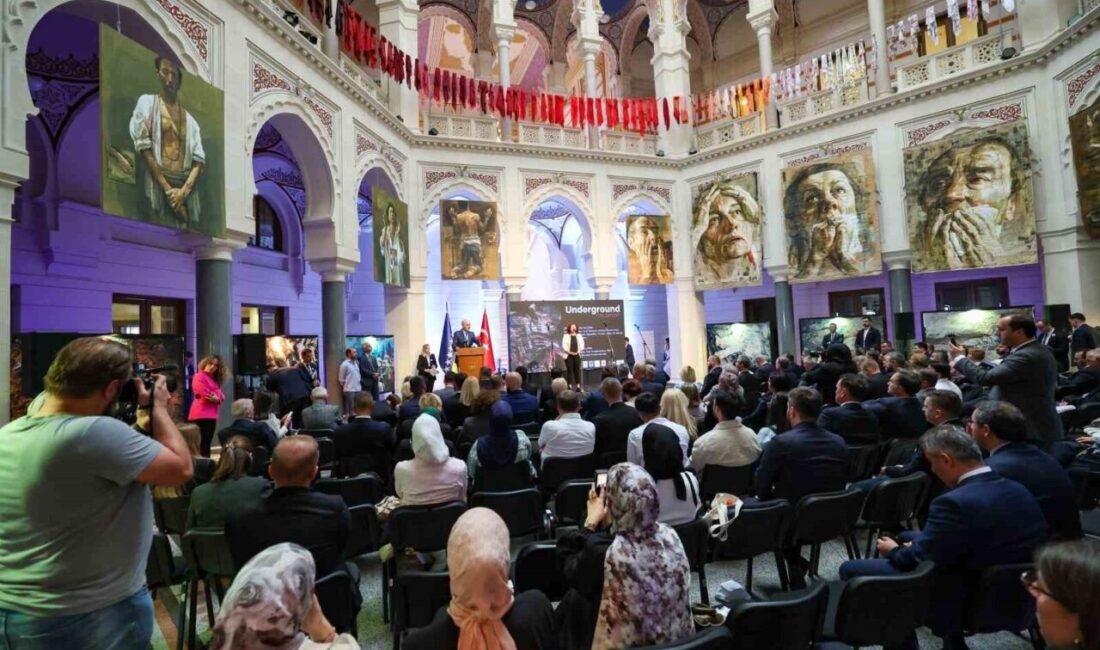 TBMM Başkanı Numan Kurtulmuş, Bosna Hersek’te katıldığı “Yer Altında” sergisinin