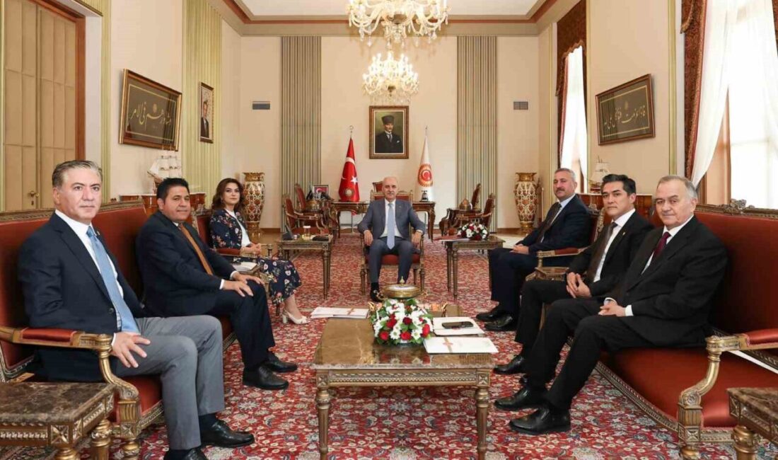 Türkiye Büyük Millet Meclisi(TBMM) Başkanı Numan Kurtulmuş, Meclis’te grubu bulunan