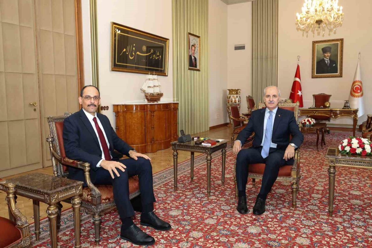 Türkiye Büyük Millet Meclisi (TBMM) Başkanı Numan Kurtulmuş, Milli İstihbarat