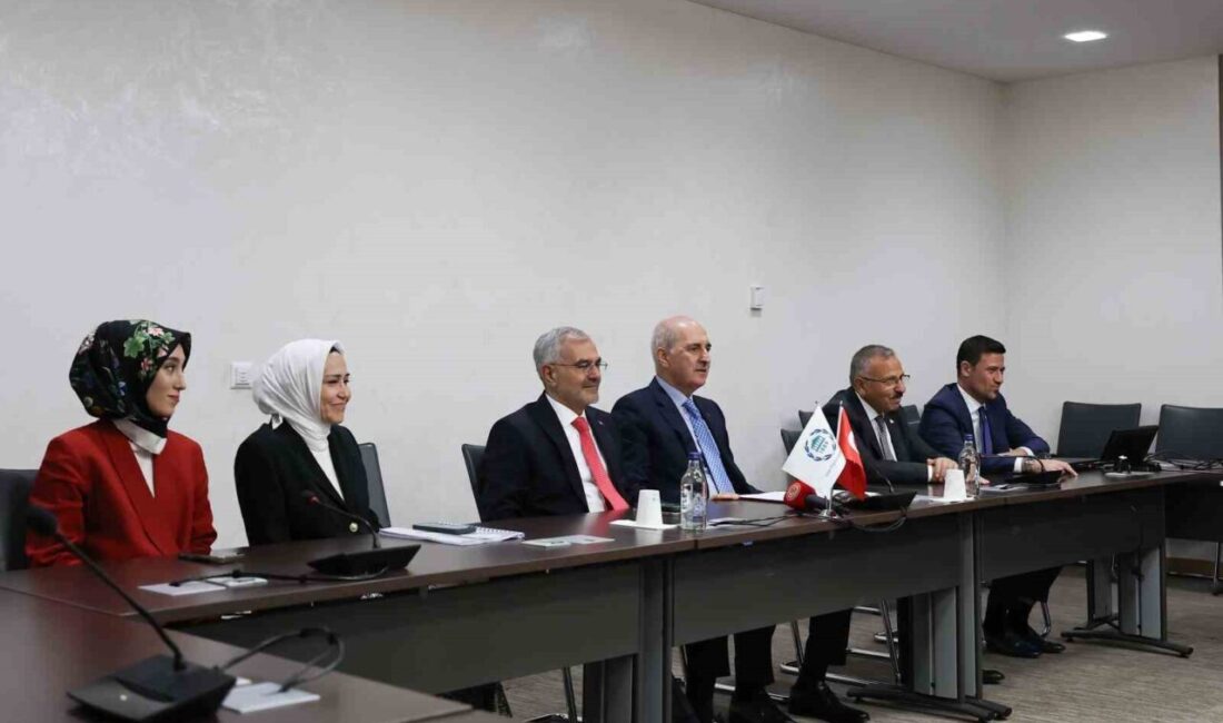 TBMM Başkanı Numan Kurtulmuş, İsviçre’de Parlamentolar Arası Birlik (PAB) Başkanı