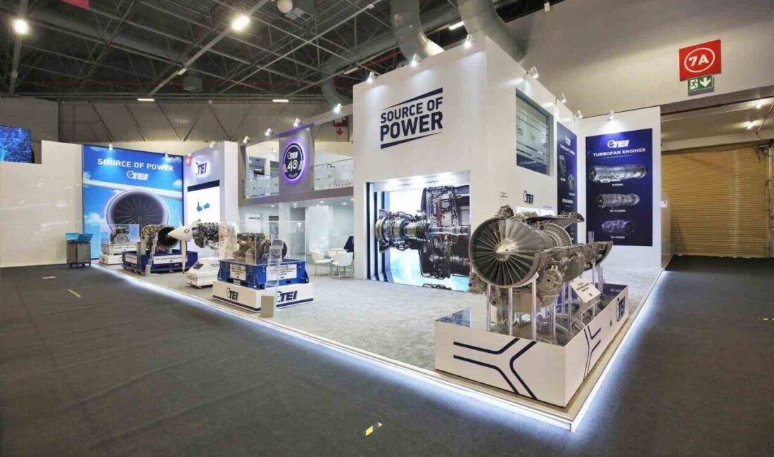 Türkiye’nin havacılık motorlarındaki lider şirketi TEI, İstanbul Fuar Merkezi’nde 22-27