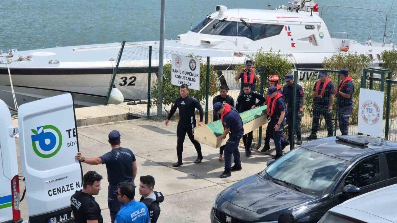 Tekirdağ’ın Süleymanpaşa ilçesinde denize girdikten sonra kaybolan çocuğun cansız bedeni