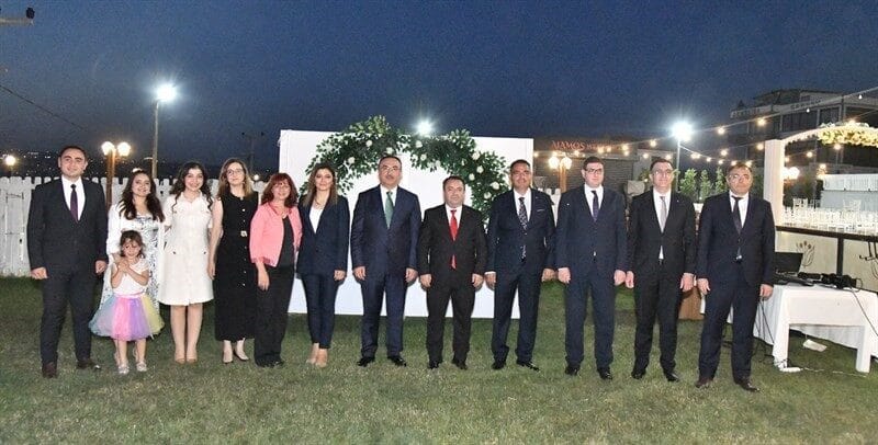 Tekirdağ Adliyesi’nde görev yeri değişen hakim ve savcılar için veda