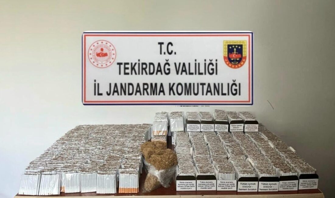 Tekirdağ’da düzenlenen operasyonlarda uyuşturucu, ruhsatsız silah ve kaçak makaron ile