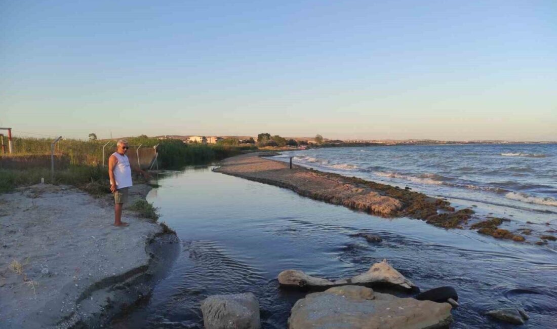 Tekirdağ’ın Çorlu ilçesi Yenice Mahallesi sahil şeridindeki yaklaşık 20 site,