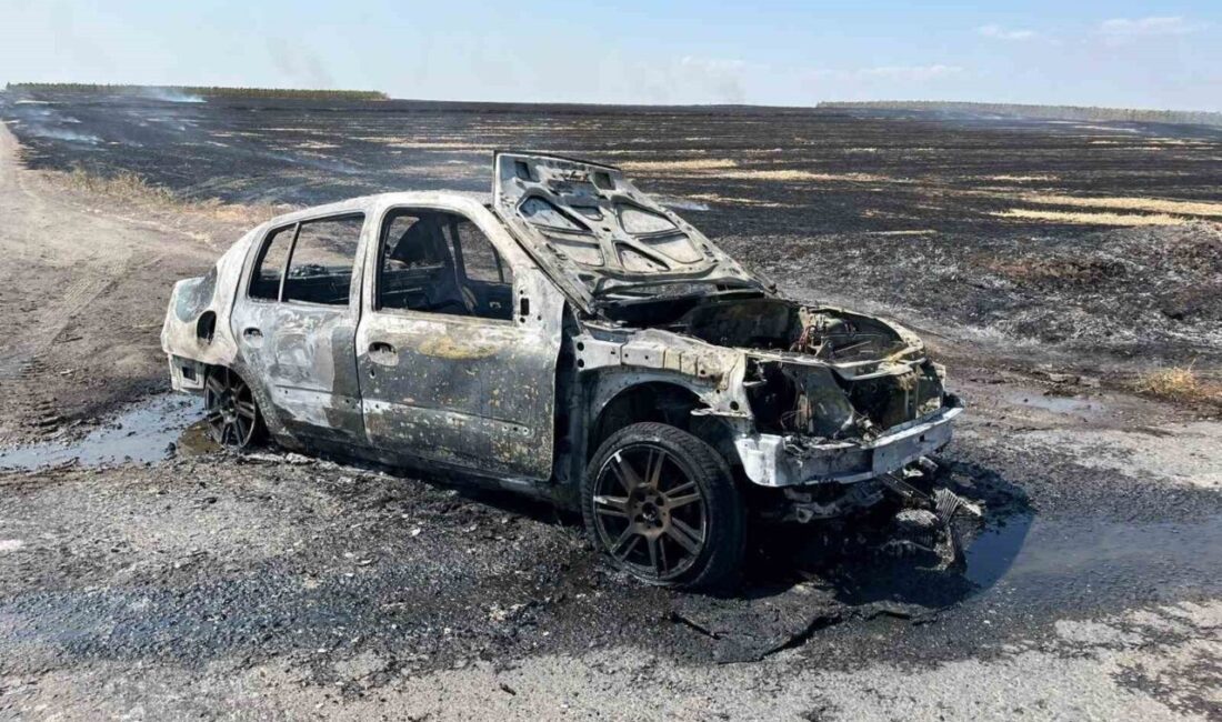 Tekirdağ’ın Muratlı ilçesinde seyir halindeki otomobilin motor kısmında yangın çıktı.