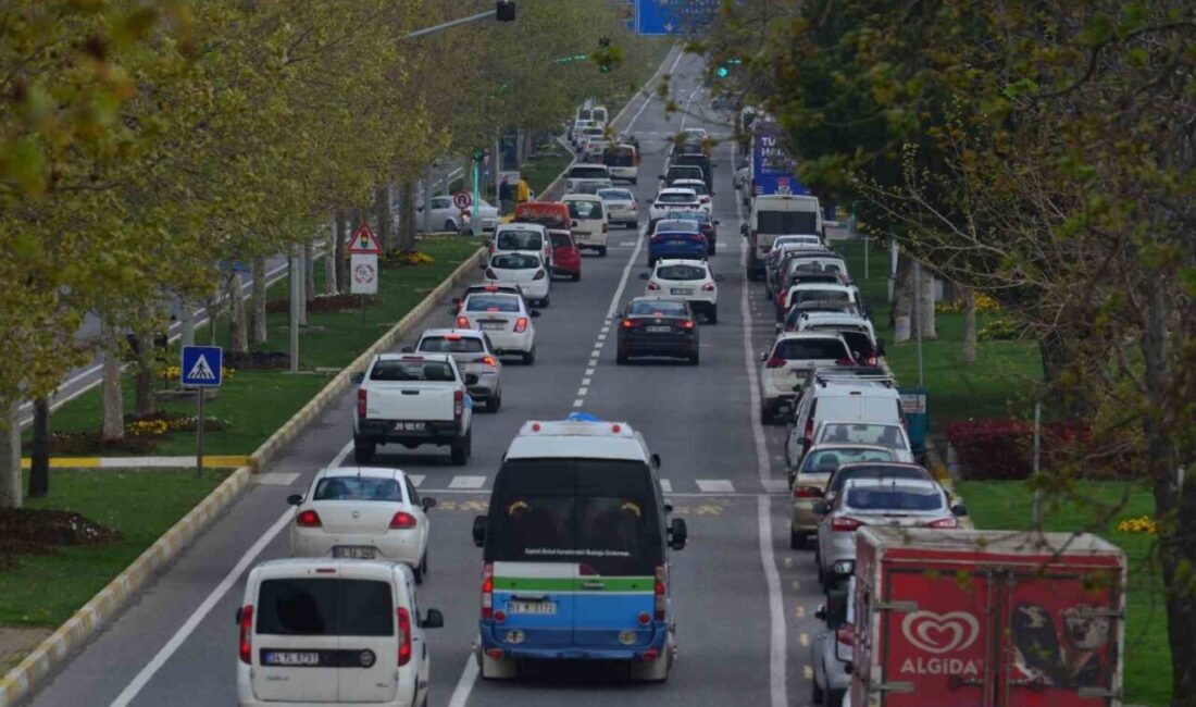 Tekirdağ’da trafiğe kayıtlı motorlu kara taşıtı sayısı 368 bin 606’ya