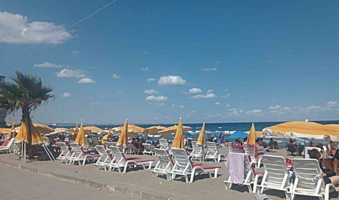 Tekirdağ’da Zabıta Müdürlüğü ekipleri, şehrin turistik bölgelerinde kamuya açık kumsallarda