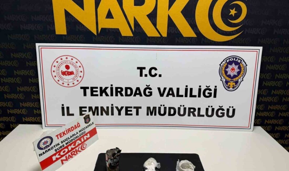 Süleymanpaşa ilçesinde durdurulan iki araçta piyasa değeri 1 milyon 150