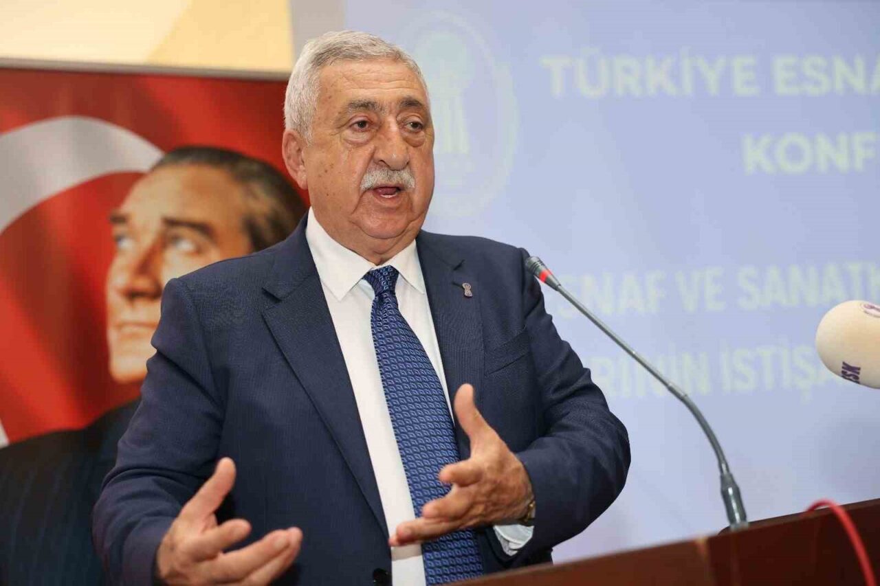 Türkiye Esnaf ve Sanatkârları Konfederasyonu (TESK) Genel Başkanı Bendevi Palandöken,