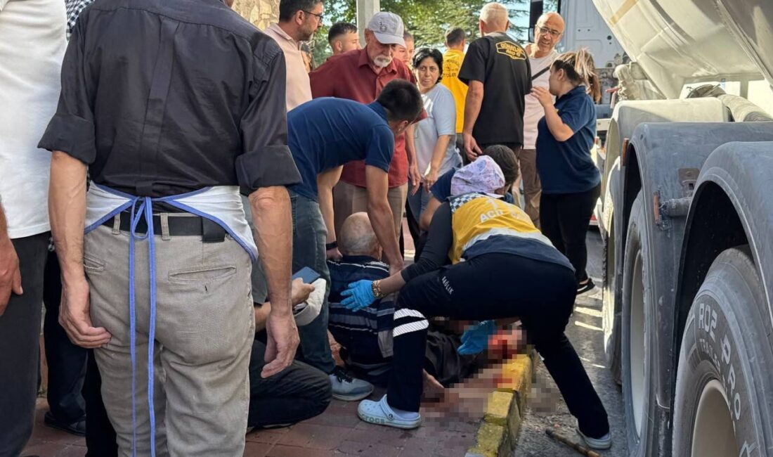 Isparta’nın Eğirdir ilçesinde yolun karşısına geçmeye çalışırken tırın çarpması sonucu