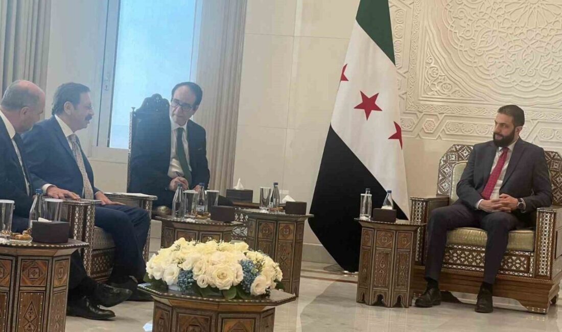 Türkiye Odalar ve Borsalar Birliği (TOBB) Başkanı Rifat Hisarcıklıoğlu, Suriye