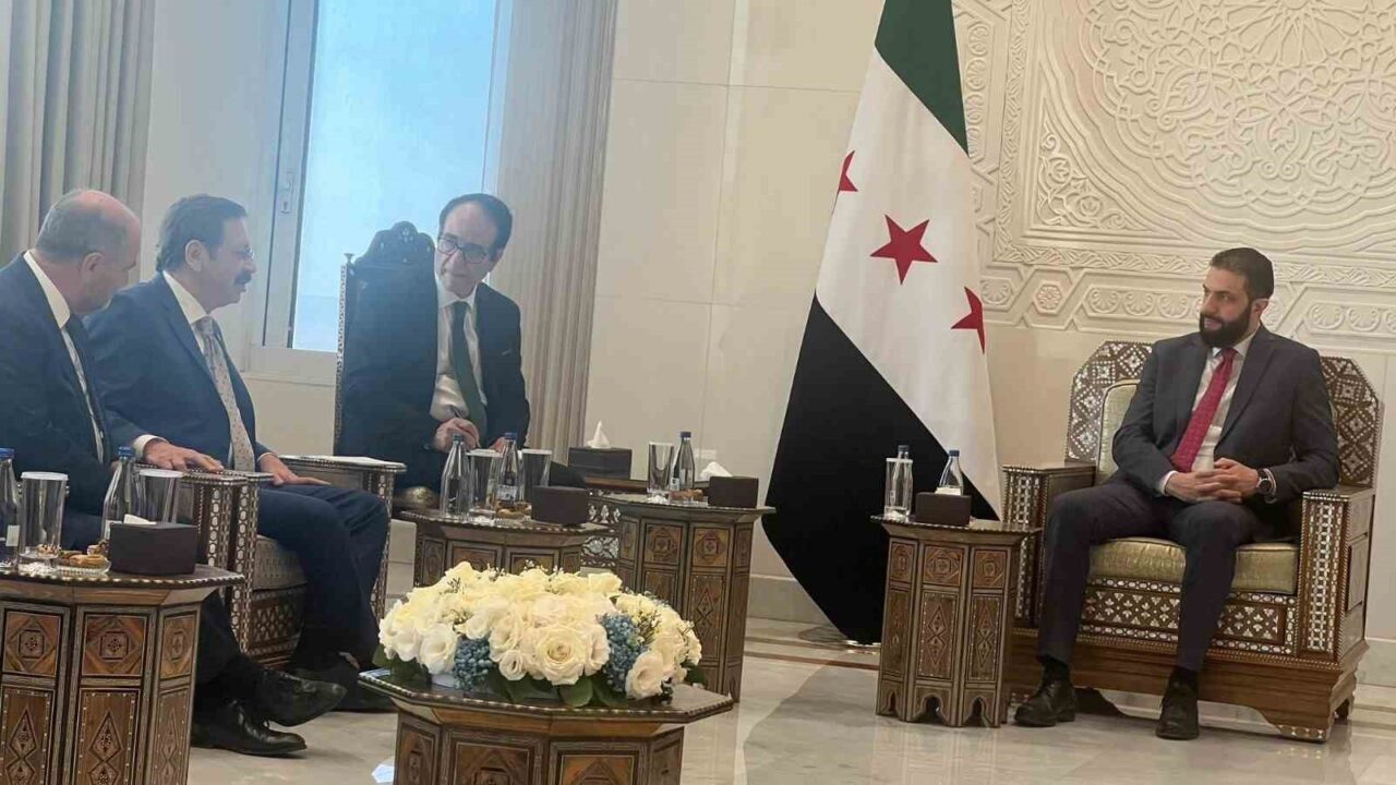 Türkiye Odalar ve Borsalar Birliği (TOBB) Başkanı Rifat Hisarcıklıoğlu, Suriye