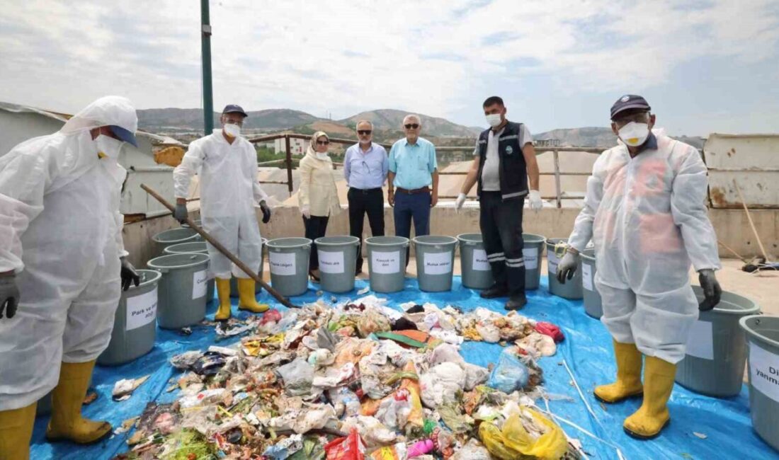 Tokat Belediyesi, sıfır atık hedefi doğrultusunda belediye atıklarını bilimsel yöntemlerle