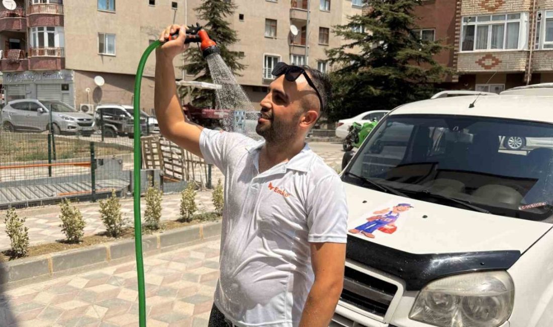 Tokat’ta 47,2 derece ile tüm zamanların sıcaklık rekoru kırılırken, vatandaşlar