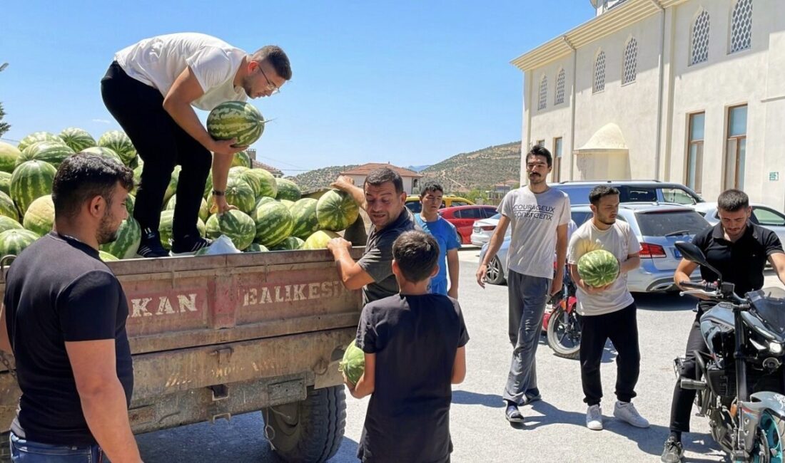 SAKARYA (İHA) – Sakarya’nın Pamukova ilçesinde hayırsever bir vatandaş, tarlada