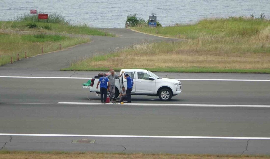 Trabzon Havalimanı, planlı bakım çalışmaları kapsamında bugün saat 13.00 ile