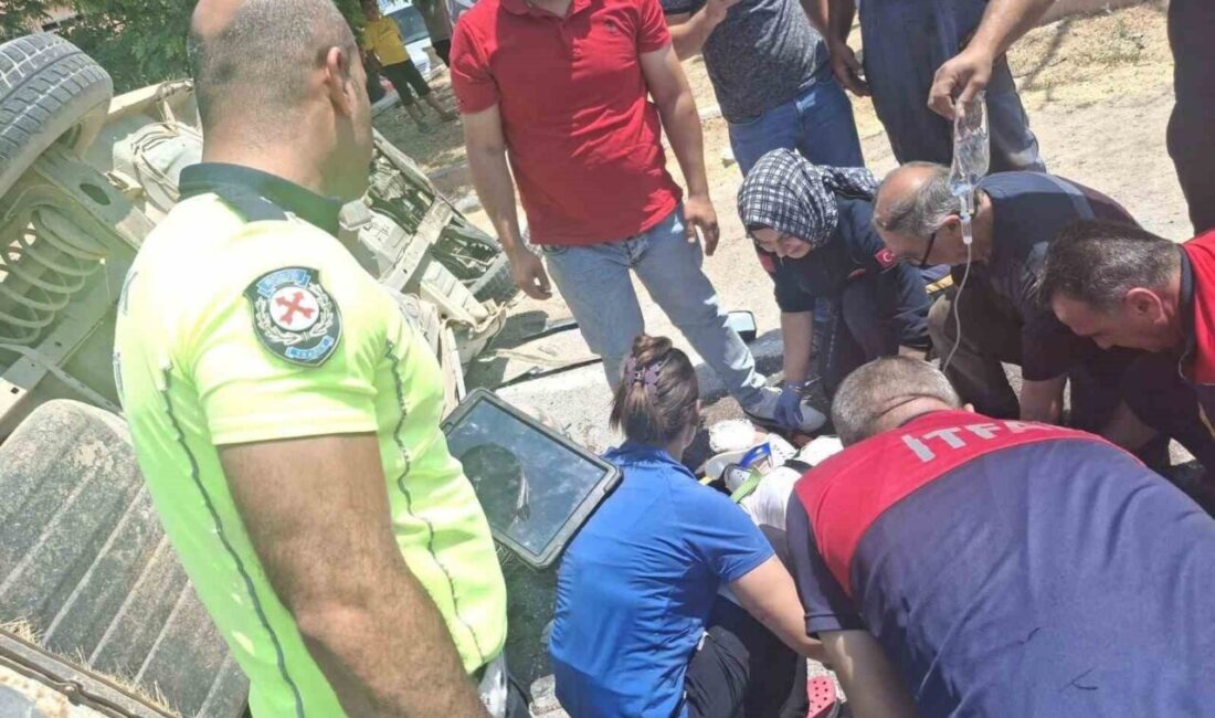 Nevşehir’de otomobil ile motosikletin çarpıştığı trafik kazasında ağır yaralanan astsubay