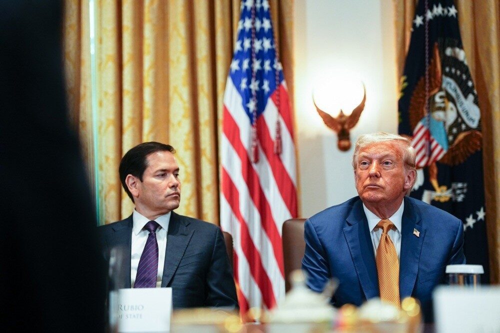 ABD Başkanı Donald Trump Beyaz Saray’da gerçekleştirilen kabine toplantısında yaptığı