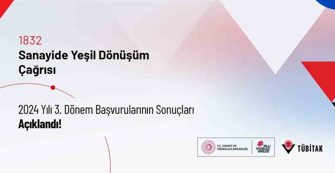 Sanayi ve Teknoloji Bakanı Mehmet Fatih Kacır, TÜBİTAK Sanayide Yeşil