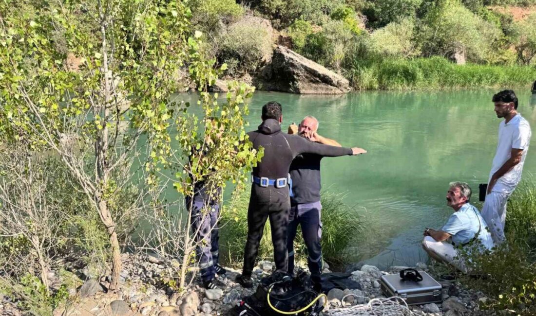 Tunceli’de serinlemek için girdikleri Pülümür Çayı’nda sürüklenen 2 arkadaştan biri