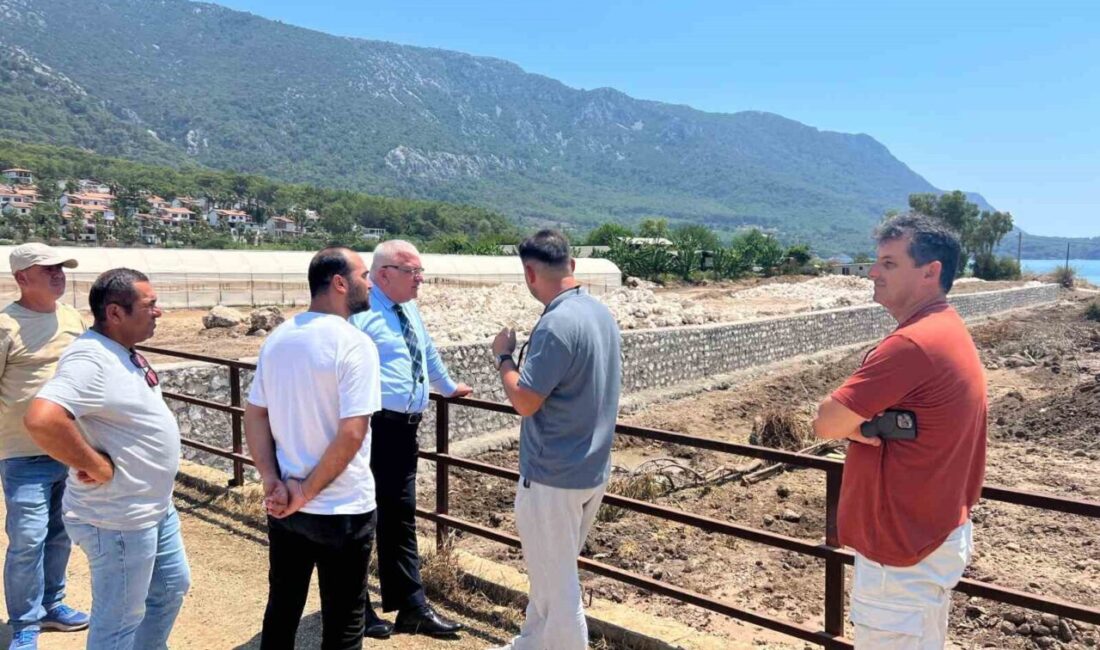 Kumluca Kaymakamı Bahadır Güneş, ilçeye bağlı Mavikent Mahallesi Karaöz mevkiindeki