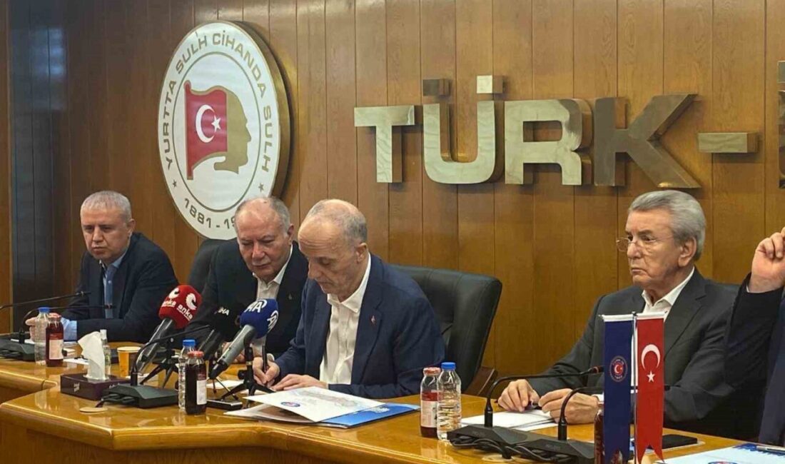 Türkiye İşçi Sendikaları Konfederasyonu (TÜRK-İŞ) Genel Başkanı Ergün Atalay, “Türkiye’nin