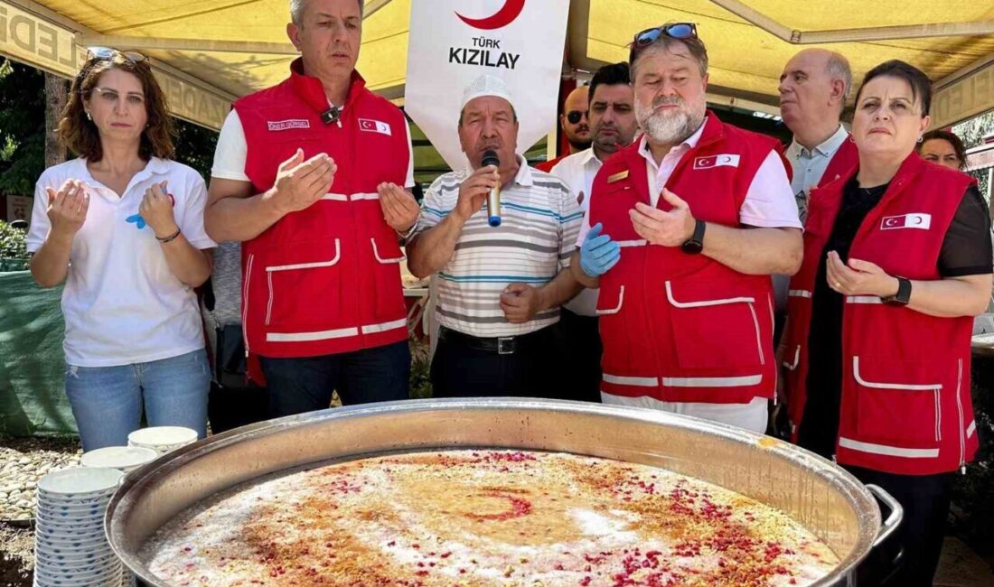 Türk Kızılay Manisa İl Merkezi Başkanlığı tarafından vatandaşlara 1000 kişilik