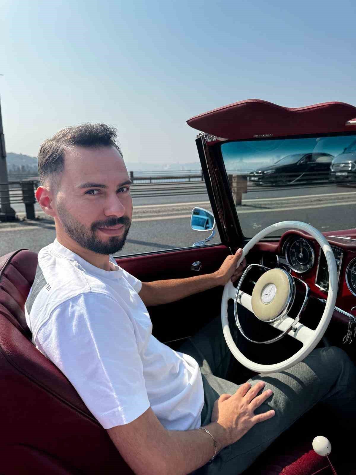 Türk koleksiyoner Gürkay Ayrancı’nın restore ettirdiği 1964 model klasik araç