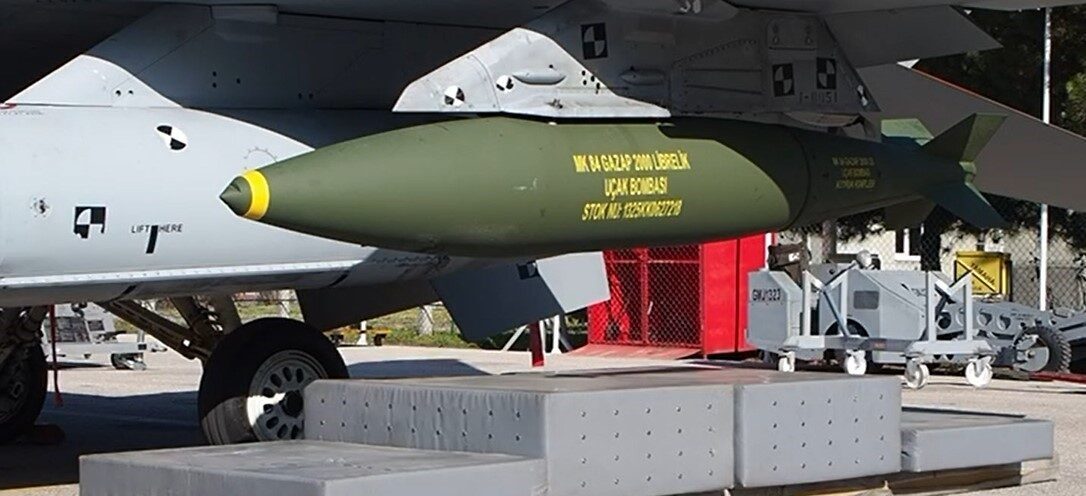 Türkiye’nin ürettiği en yüksek tahrip gücüne sahip konvansiyonel uçak bombası