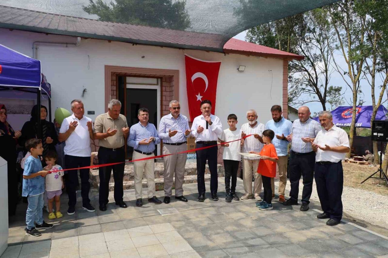 Samsun’un Bafra ilçesine bağlı Tütüncüler Mahallesi’nde yapımı tamamlanan Kur’an kursu,