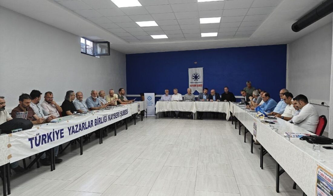 Türkiye Yazarlar Birliği (TYB) tarafından Kayseri’de düzenlenen ve 2 gün