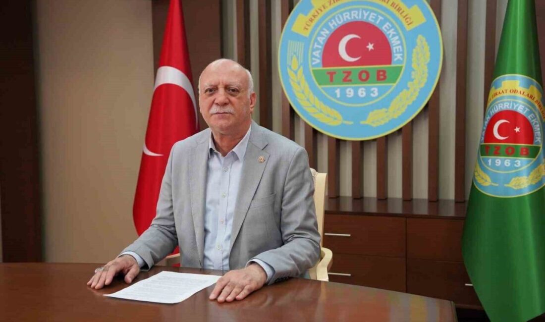 Türkiye Ziraat Odaları Birliği (TZOB) Genel Başkanı Şemsi Bayraktar, “İçinde