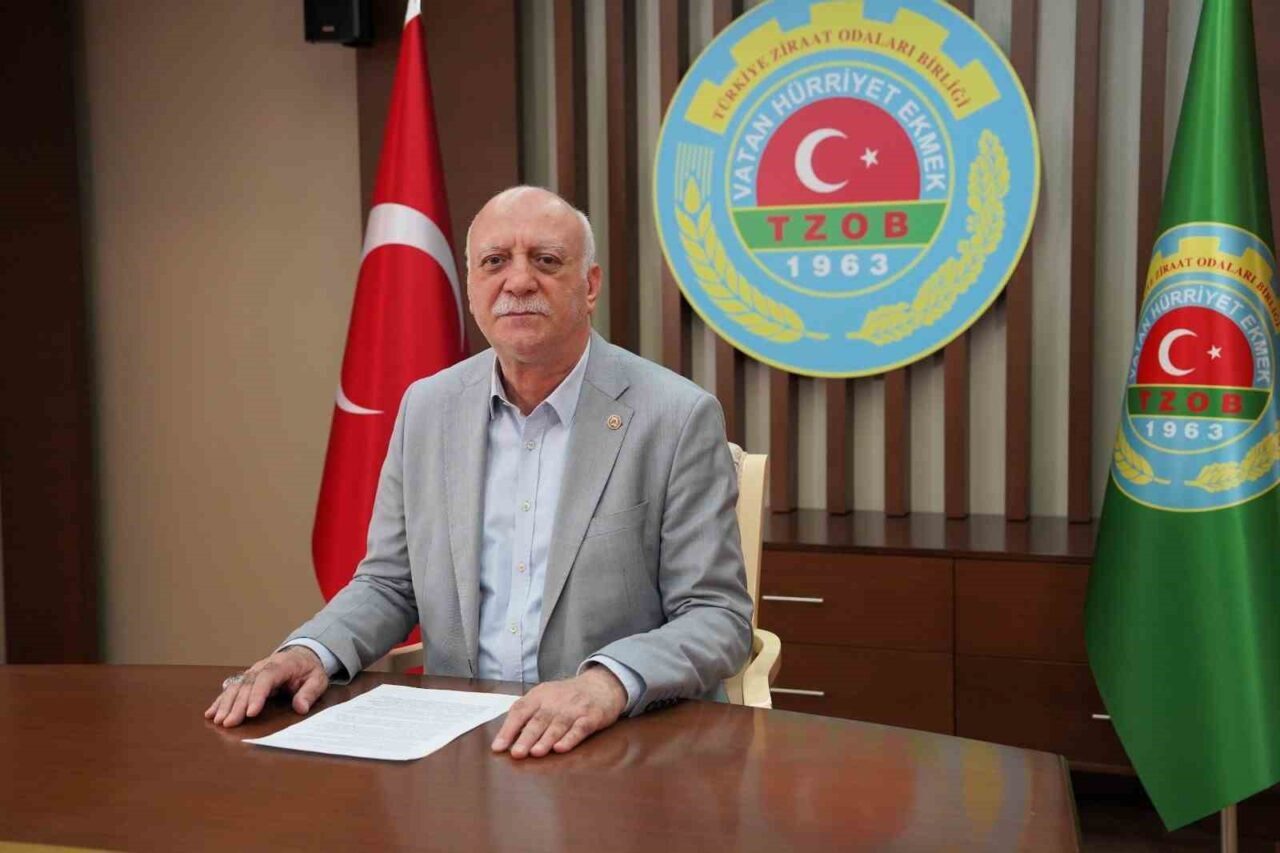 Türkiye Ziraat Odaları Birliği (TZOB) Genel Başkanı Şemsi Bayraktar, “İçinde