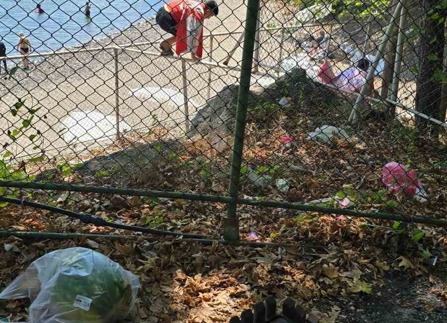 Zonguldak’ın Ereğli ilçesinde, Sevgi Barış Dostluk Plajı’nın ücretli hale getirilmesinin