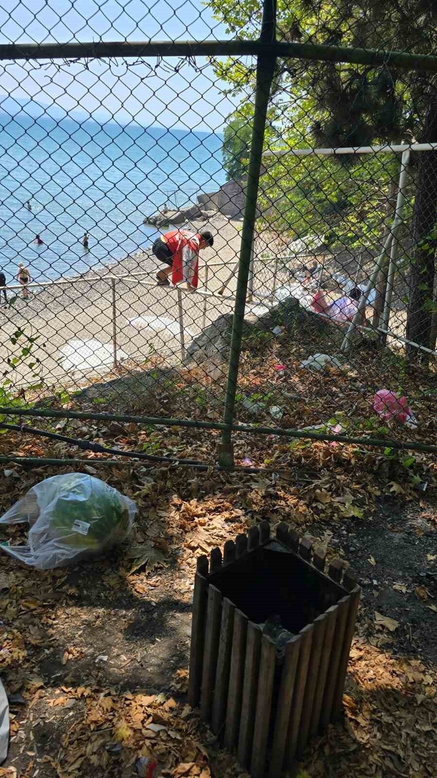 Zonguldak’ın Ereğli ilçesinde, Sevgi Barış Dostluk Plajı’nın ücretli hale getirilmesinin
