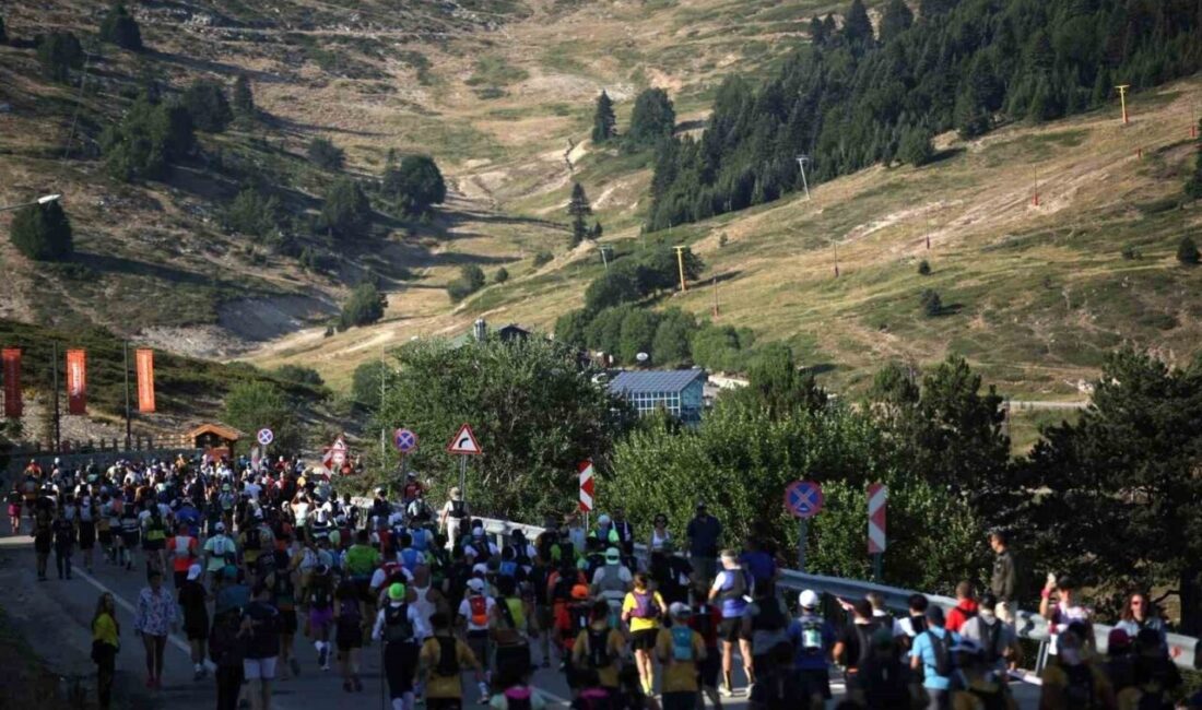 Bu sene 8’incisi düzenlenen Uludağ Premium Ultra Trail’de heyecan başladı.
