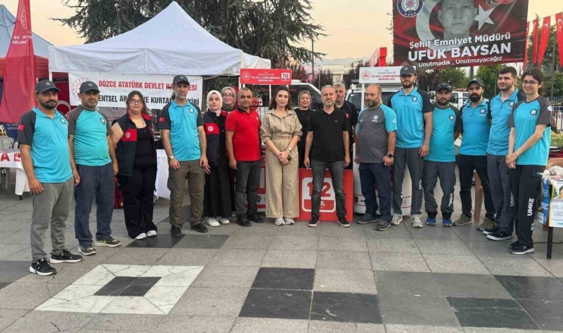 DÜZCE(İHA) – Düzce’de 15 Temmuz Demokrasi ve Milli Birlik Günü