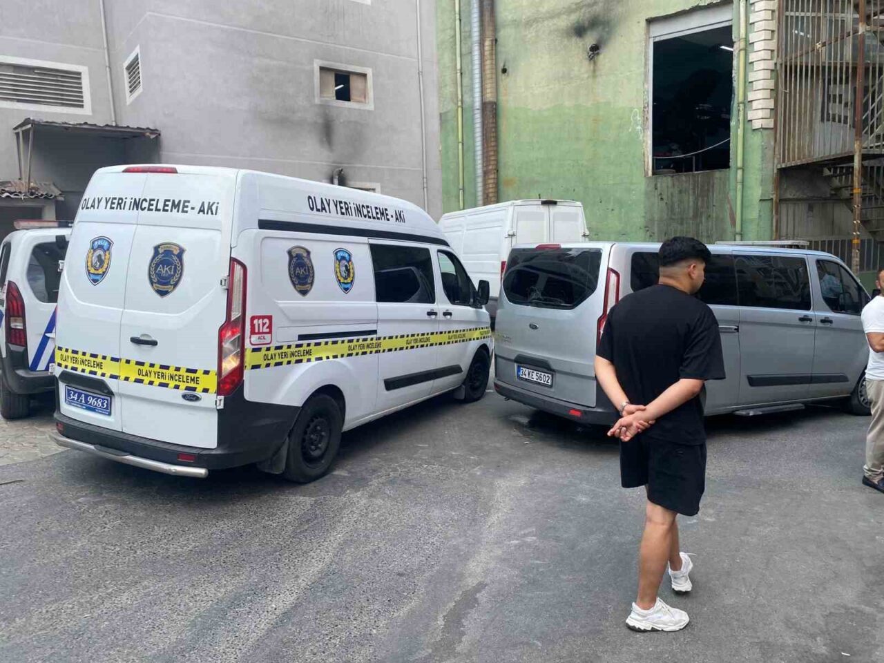 Ümraniye’de bir iş merkezinde meydana gelen asansör kazasında bir işçi