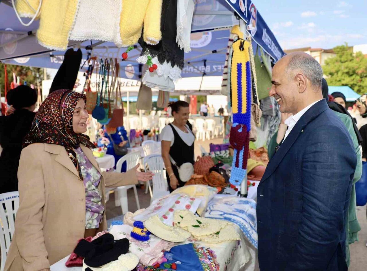 Körfez Belediyesi ve Kocaeli Büyükşehir Belediyesi tarafından düzenlenen “Üreten Kadınlar