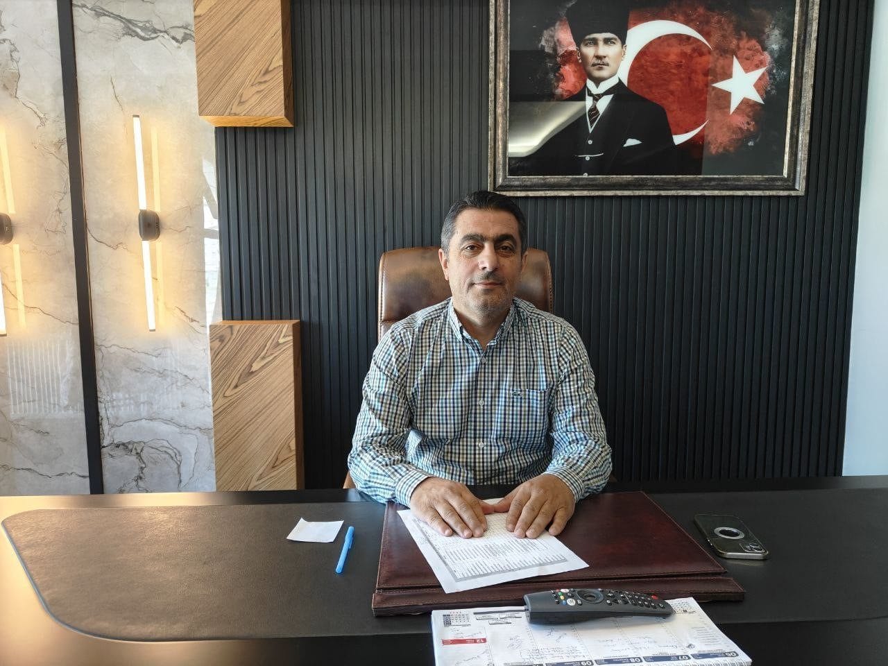 Kayseri Kırmızı Et Üreticileri Birliği Başkanı Ercan Aras, şap hastalığından