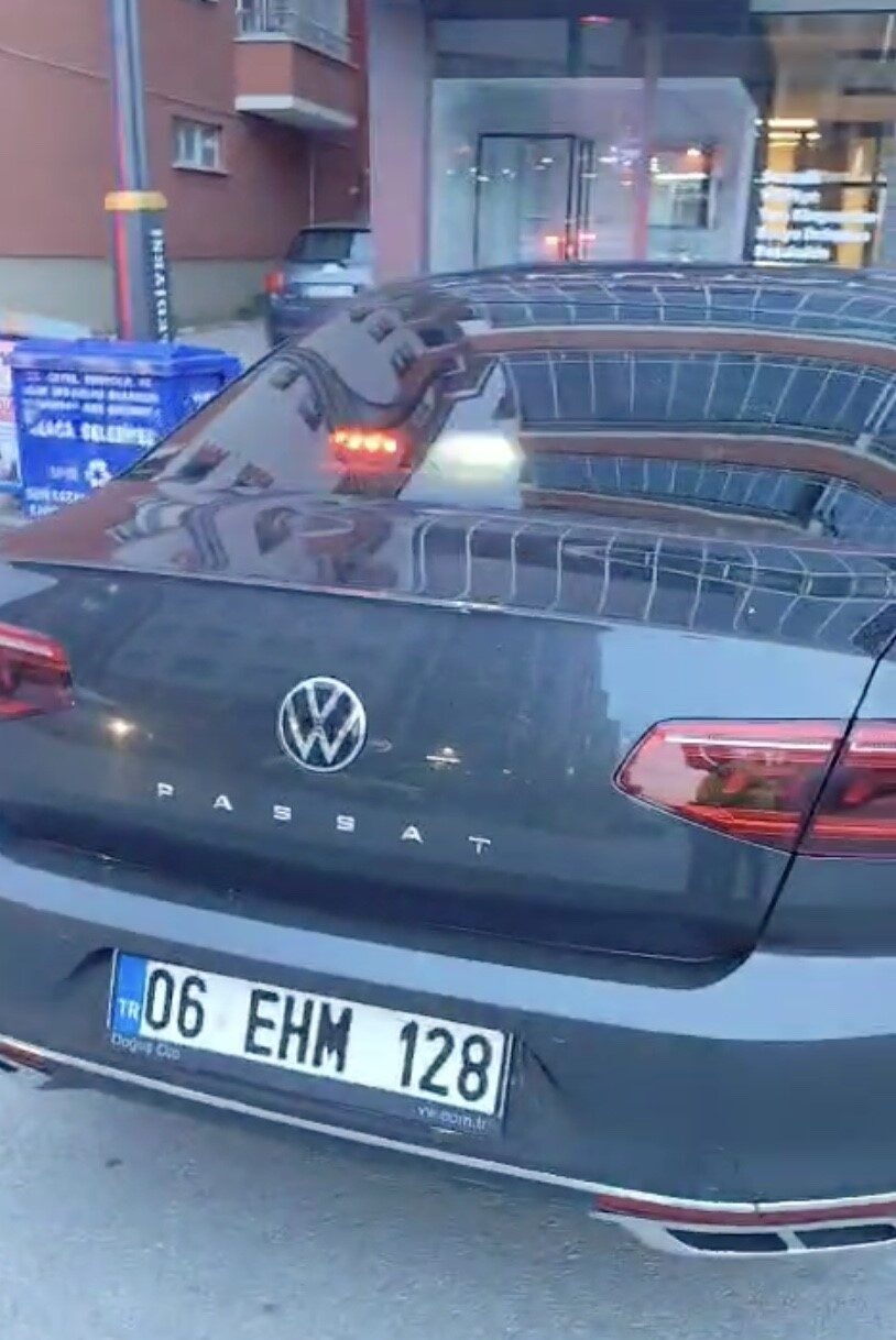 Çorum’un Alaca ilçesinde, yetkisiz çakar lamba kullanan sürücüye ve araç